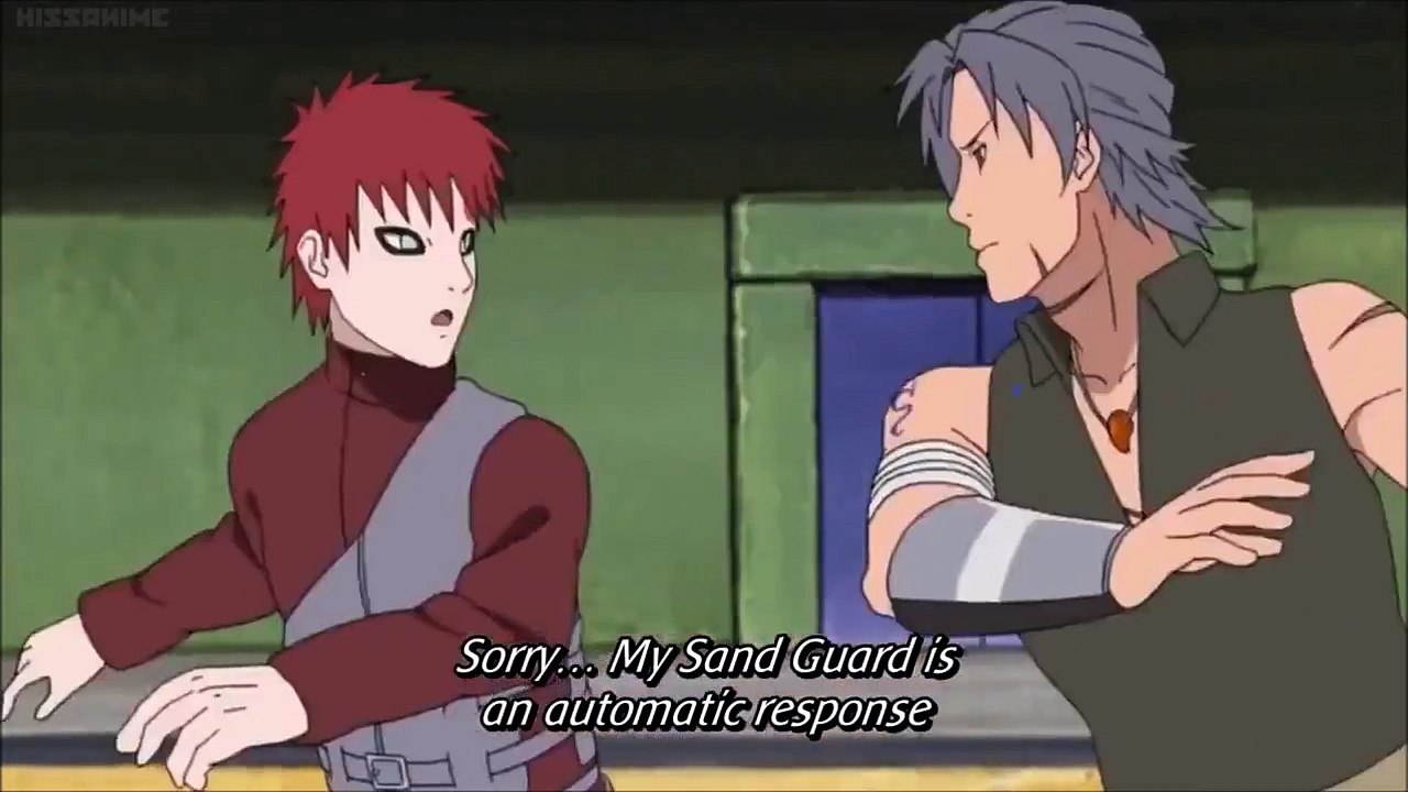 Gaara vs. Shira (New Chunin Exams Filler)
