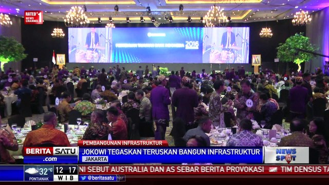 Presiden Jokowi Minta BUMN dan Swasta Bangun Infrastruktur