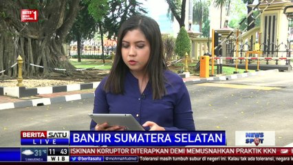 Ratusan Hektare Lahan Pertanian OKU Selatan Kebanjiran