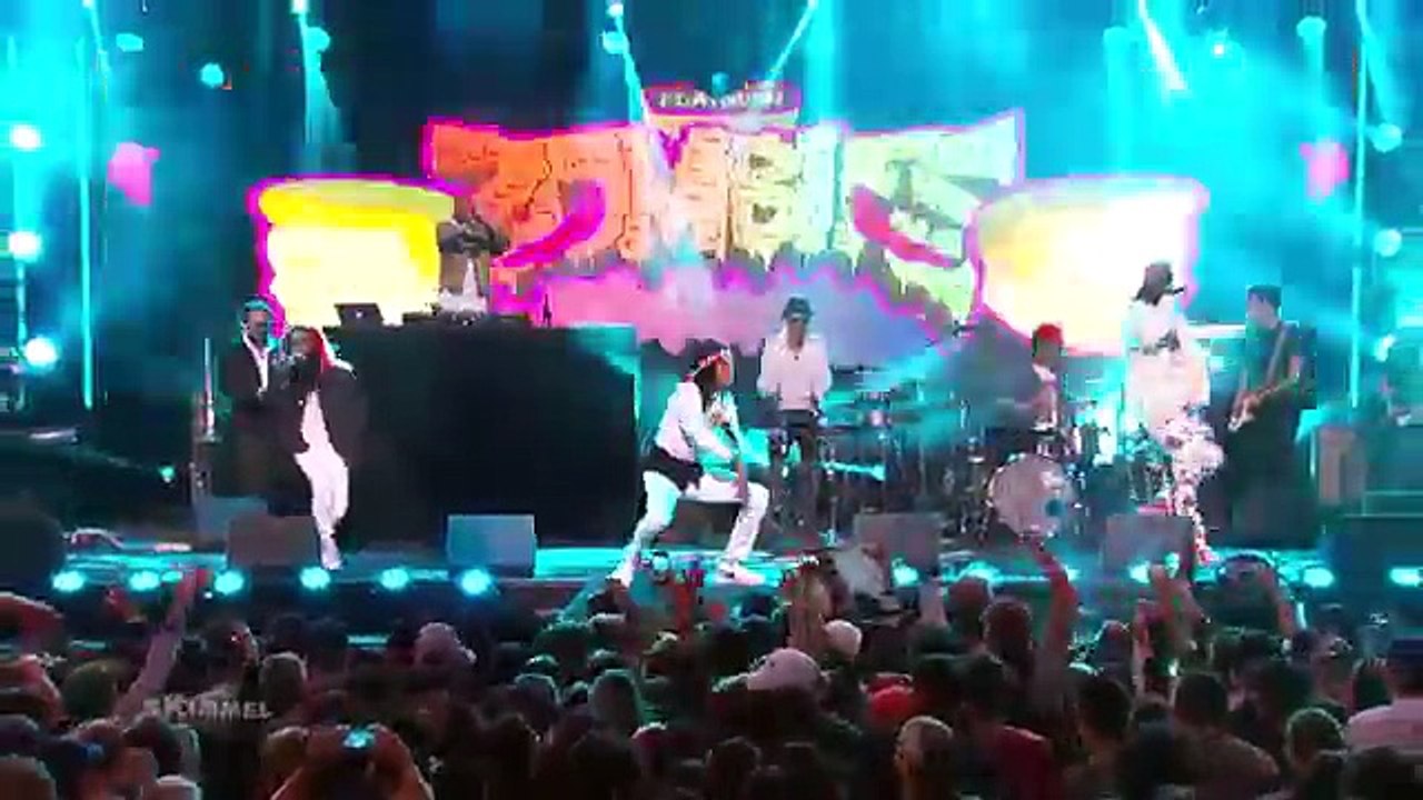 Flatbush Zombies Perform "Trade-Off" with Rhythm Roots Allstars