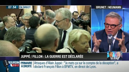 Brunet & Neumann: Fillon-Juppé: La guerre est déclarée - 23/11