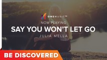 Be Discovered - Say You Won't Let Go (Cover) by Julia Mella