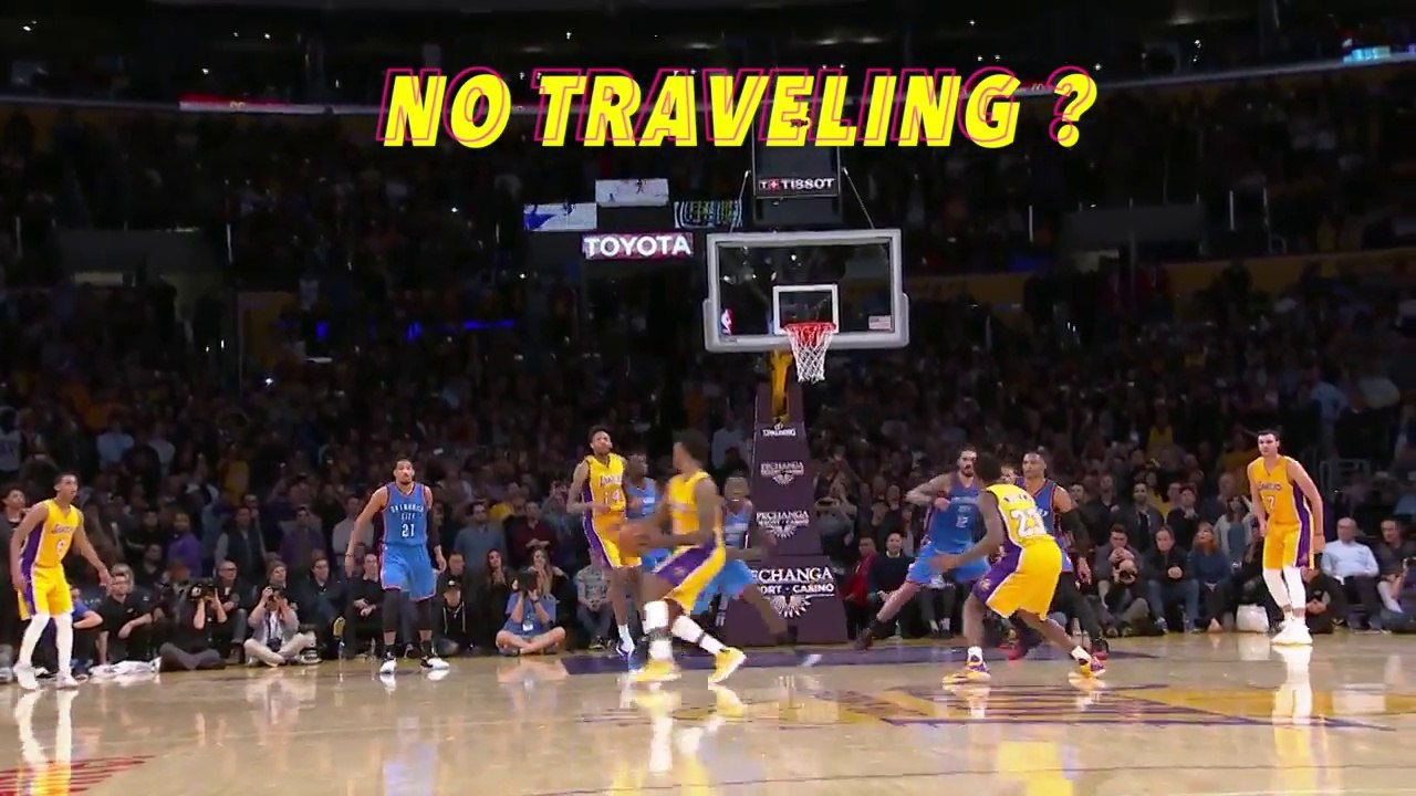L'énorme marcher de Nick Young lors de son panier de la victoire face au Thunder