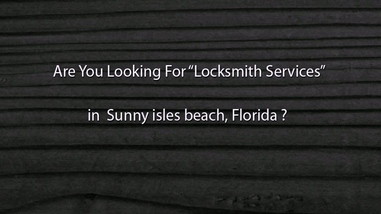 Commerical Locksmith Florida | Call Now (305) 702-0542