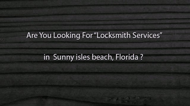 Commerical Locksmith Florida | Call Now (305) 702-0542