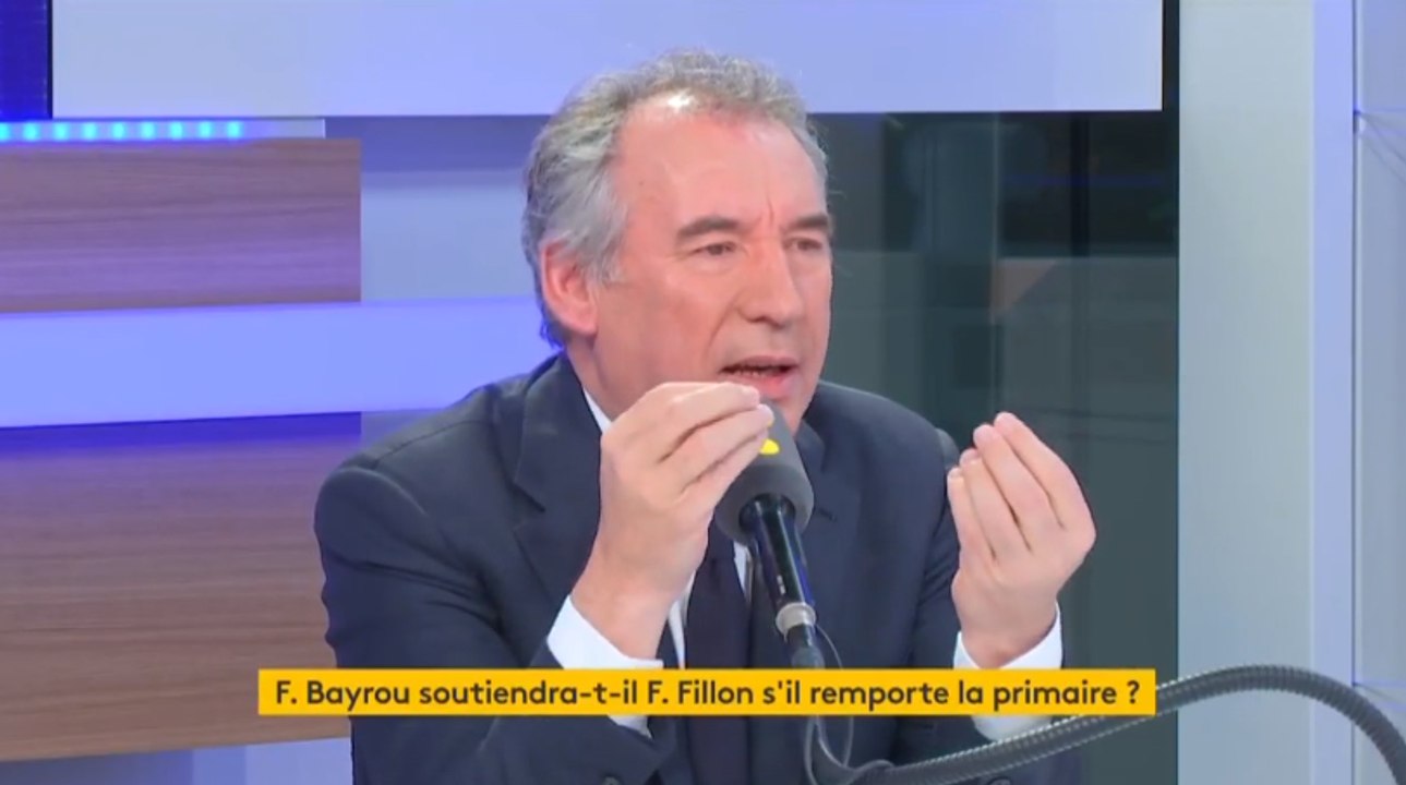 Bayrou : «Je ne veux pas parler de candidature»