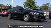 2016 Nissan Maxima Platinum, Jacksonville, FL, for sale at Westside Nissan - Driver Display & Safety
