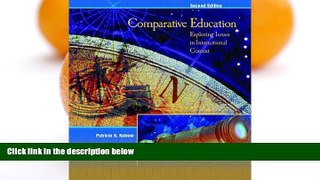 Deals in Books  Comparative Education: Exploring Issues in International Context (2nd Edition)