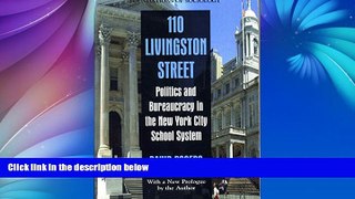 Big Sales  110 Livingston Street: Politics and Bureaucracy in the New York City School System