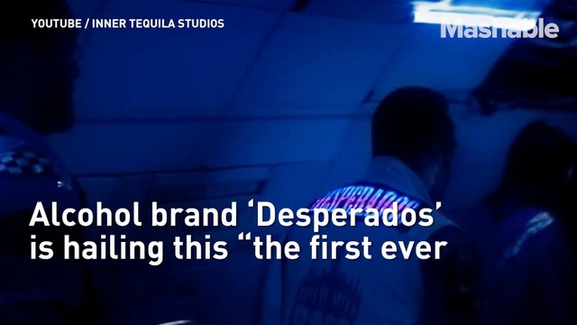 Desperados just gave the world its first zero gravity music festival