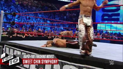 Rapid-Fire Finishing Moves - WWE Top 10, Oct. 10, 2016