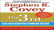 [PDF Kindle] The 3rd Alternative: Solving Life s Most Difficult Problems Audiobook Free