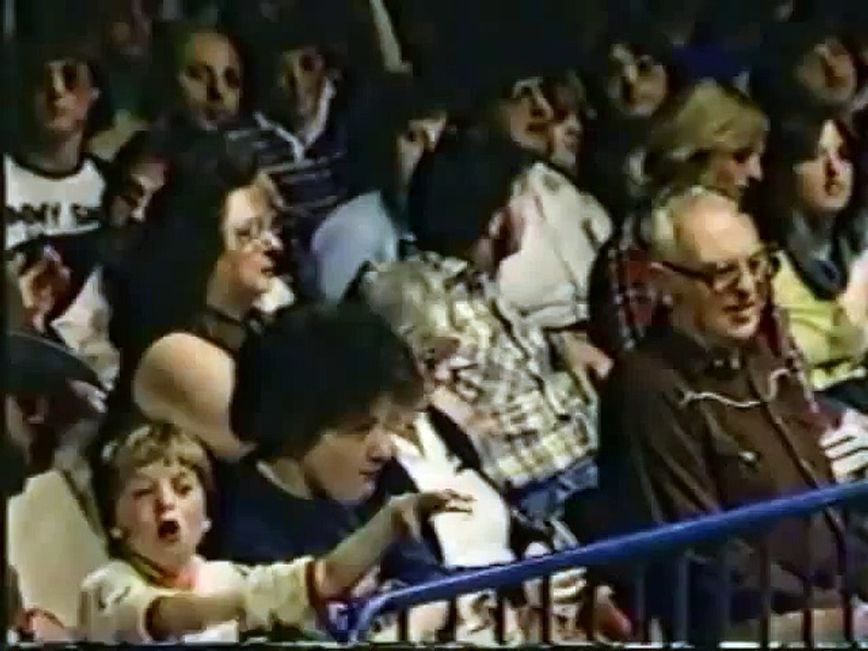 Bob Backlund performs the Harvard Step Test   Championship Wrestling April 9th, 1983