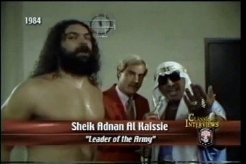 Bruiser Brody with Sheik Adnan El Kaissey