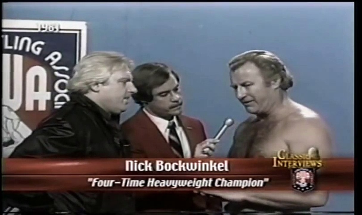 Nick Bockwinkel and Bobby _The Brain_ Heenan promo