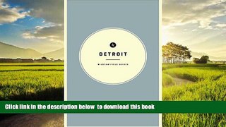 Best book  Wildsam Field Guides: Detroit (American City Guide Series) BOOOK ONLINE