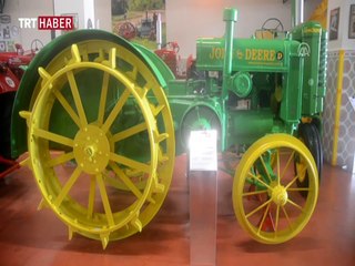 Antika Traktör Müzesi"ne ziyaretçi akını