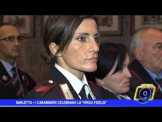 Descargar video: Barletta |  I carabinieri festeggiano la 