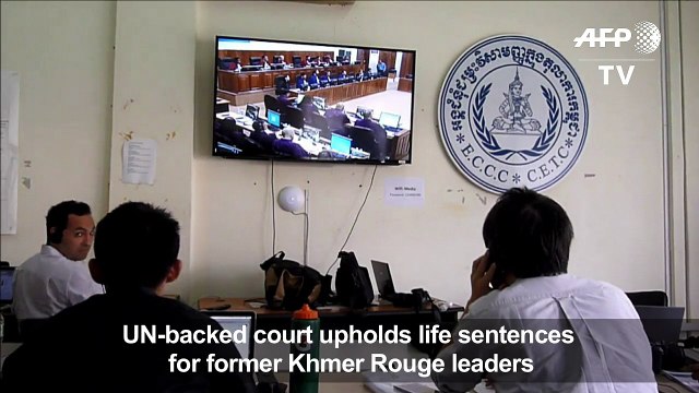 Court upholds life sentences for Khmer Rouge leaders