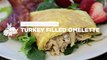 Thanksgiving Leftover Recipes - How to Make a Turkey-Filled Omelette