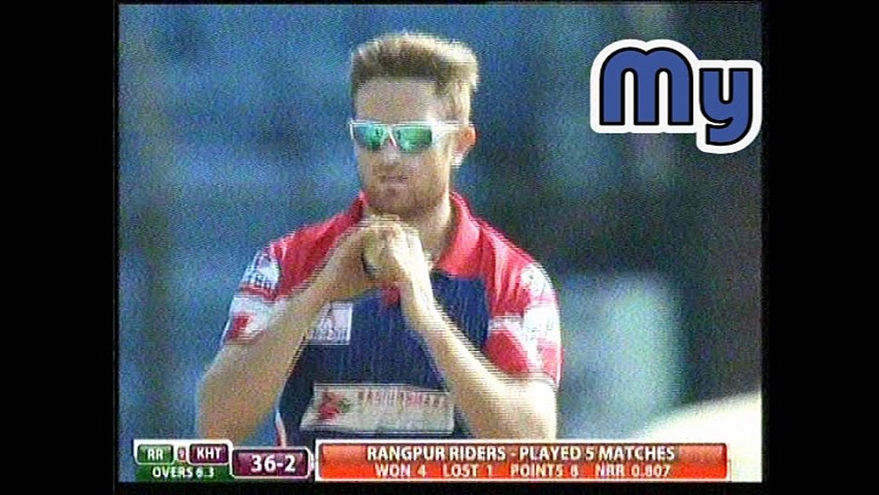 RR VS KHT T20 2016 BEARING MOHAMMADULLA