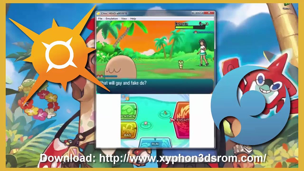 Pokémon Sun and Moon Download link Emulator Citra PC + 3DS ROMS