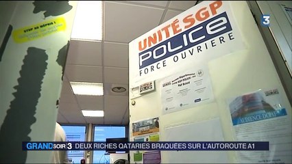 A1 : deux riches Qataries dépouillées sur l'autoroute