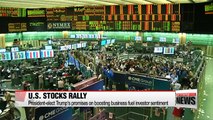 KOSPI closes higher following U.S. market rally