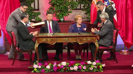 China e Chile aprofundam tratado de livre comércio