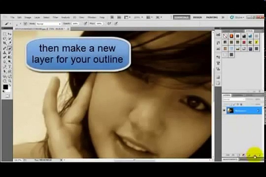 Merubah Foto Menjadi Gambar Kartun dengan Photoshop