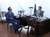 CM Sindh Syed Murad Ali Shah meets on Mayor Karachi Waseen Akhtar (23 Nov 2016)
