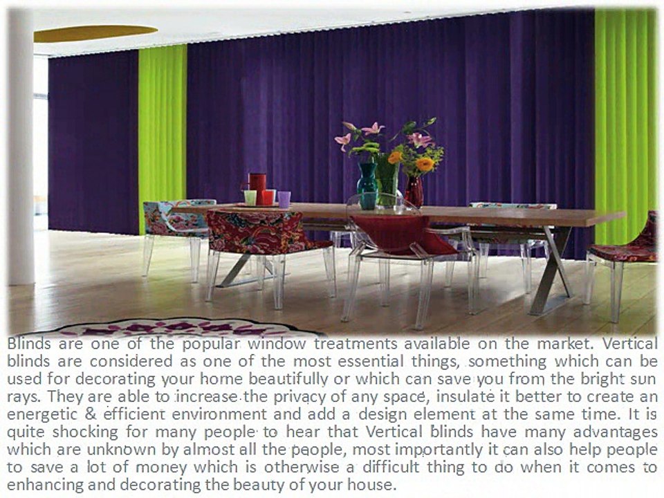 AMAZING VERTICAL BLINDS
