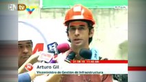 Inicios en  construcción de la conexión que une a las Líneas 4 y 5 del Metro de Caracas