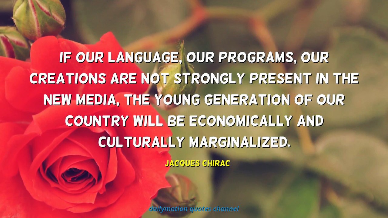 Jacques Chirac Quotes