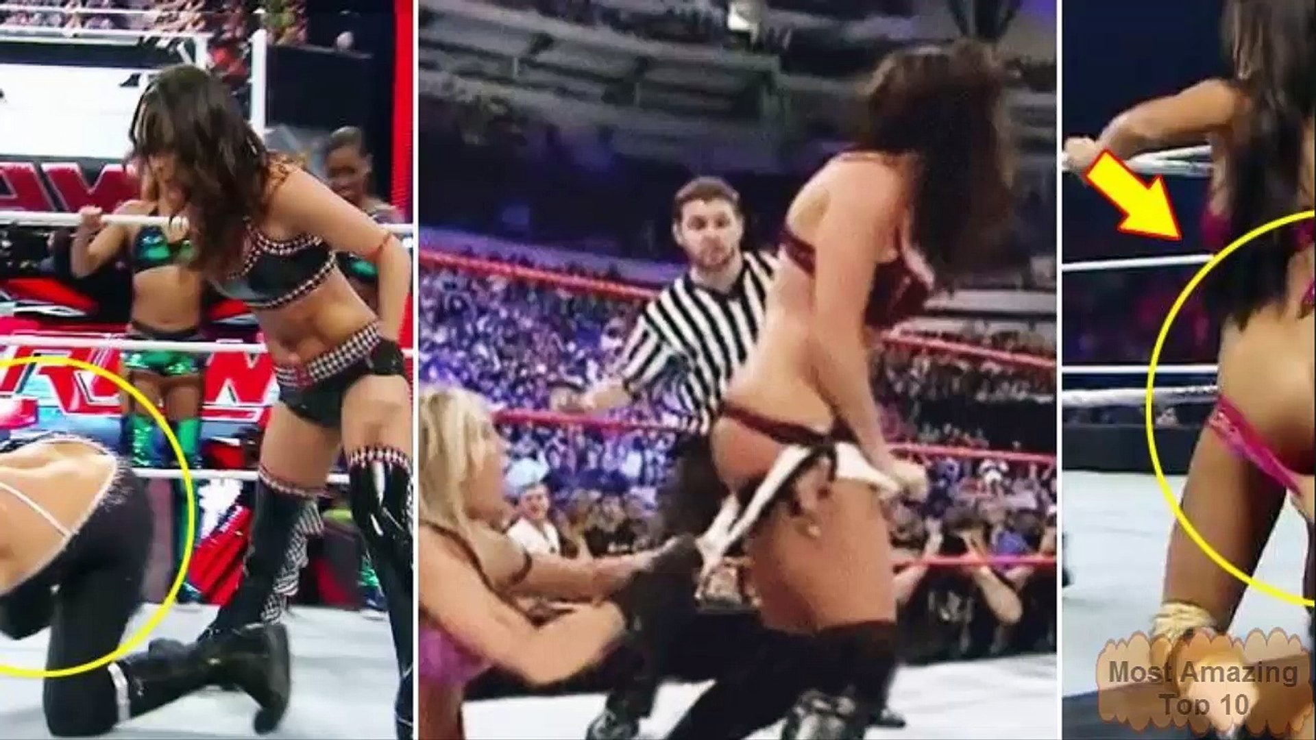 Top 10 Most Shocking Moments Of Nudity In Wwe Video.