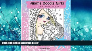 READ book Anime Doodle Girls: Coloring Book (Volume 2) BOOK ONLINE
