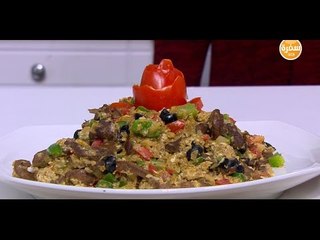 بيض بالكبدة | نجلاء الشرشابي