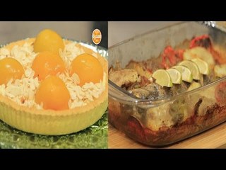 صينية بطاطس بالسمك - تارت الخوخ واللوز - اكلير المانجو والكروكان | زعفران وفانيلا حلقة كاملة