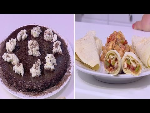 شاورما دجاج تركي - برجر ارز و لحمة مفرومة - بقسماط - بسبوسة بالشيكولاتة | على قد الأيد حلقة كاملة