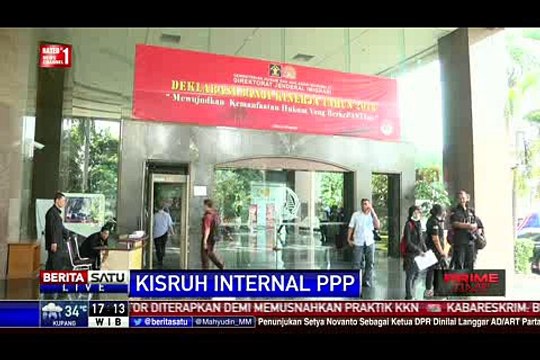 PPP Dzan Faridz Serahkan Putusan PTUN ke Kemenkumham
