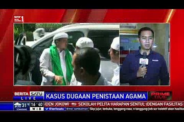 Rizieq Diperiksa di Bareskrim 3 Jam Lebih