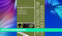 Deals in Books  Issues in Distance Education: New Directions for Higher Education, Number 173 (J-B