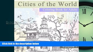 FAVORIT BOOK  Cities of the World Coloring Book for Adults: For Travel and Relaxation (A Vacation