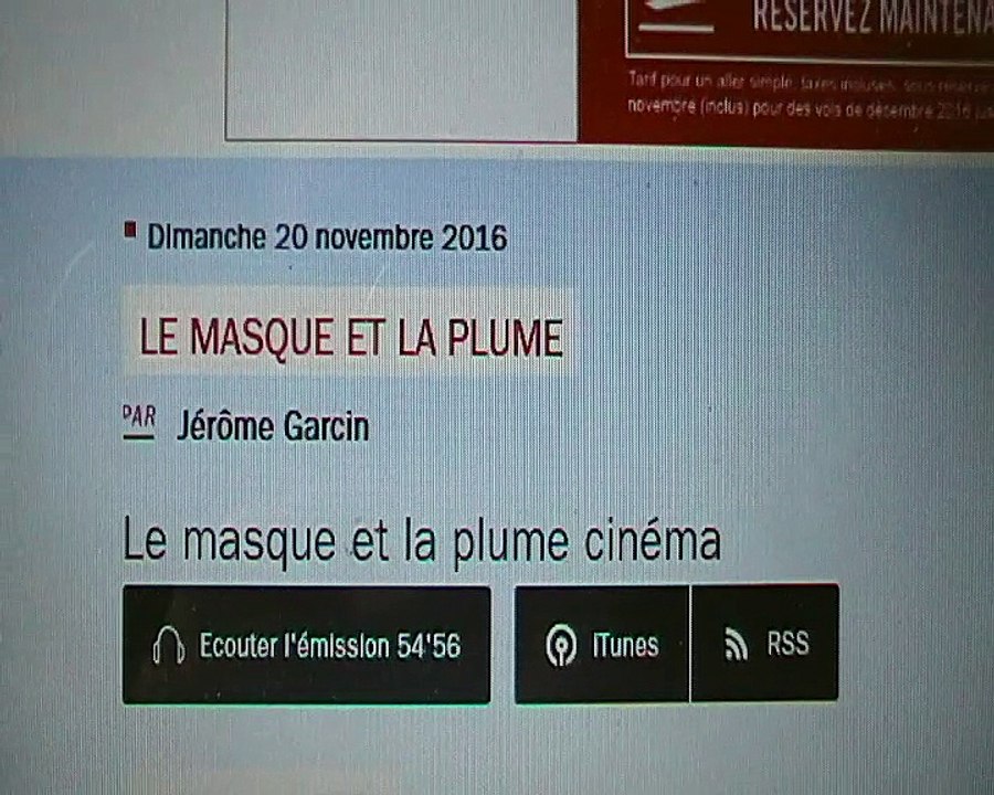 Le Masque et la Plume