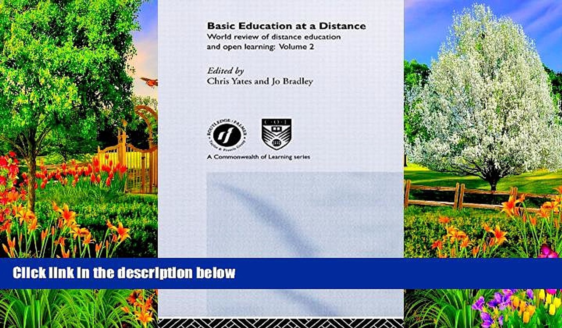 ⁣Buy NOW  Basic Education at a Distance: World Review of Distance Education and Open Learning: