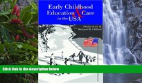 Big Sales  Early Childhood Education and Care in the USA  Premium Ebooks Best Seller in USA
