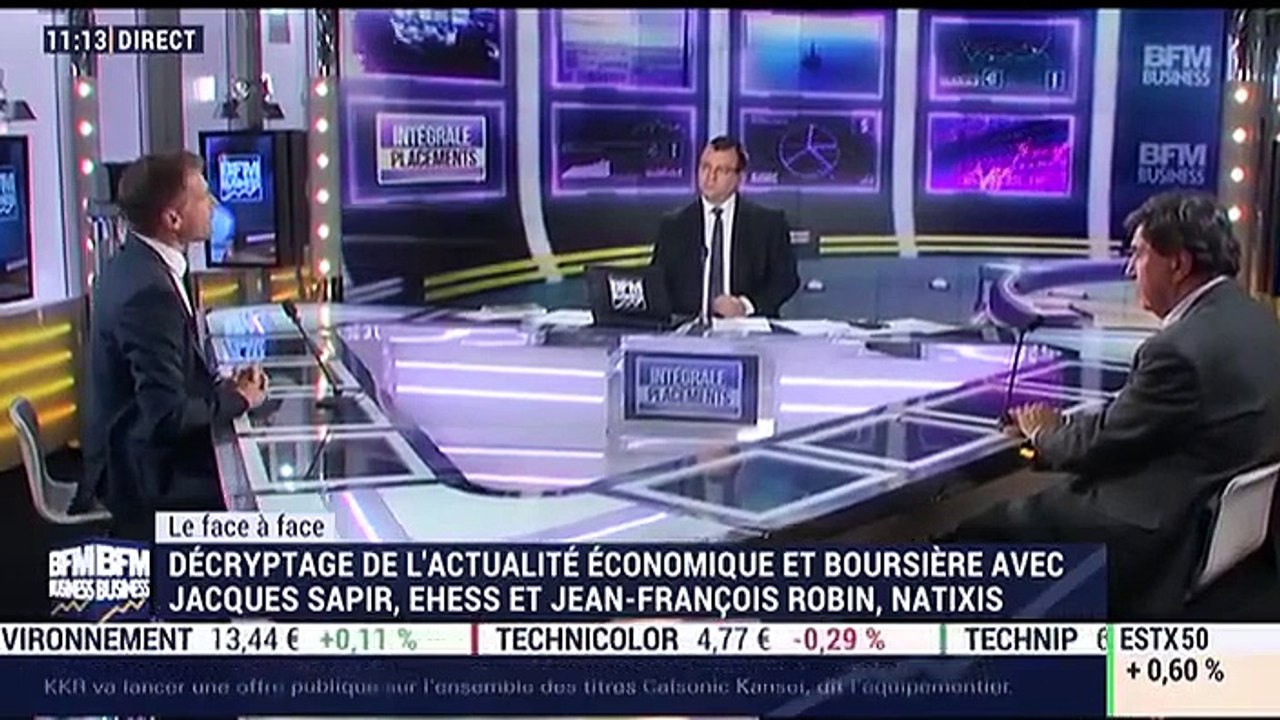 Jacques Sapir VS Jean-François Robin (1/2) : Quid du comportement des marchés depuis l'élection de Donald Trump 22.11.16