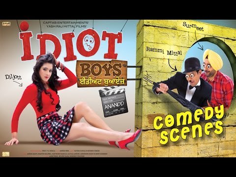 Best Punjabi Comedy Scenes | Idiot Boys - New Punjabi Movie | Popular Funny Clips
