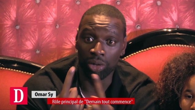 Omar Sy présente son film Demain tout commence à Toulouse