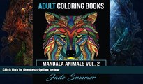 FAVORIT BOOK Adult Coloring Books: Animal Mandala Designs and Stress Relieving Patterns for Anger